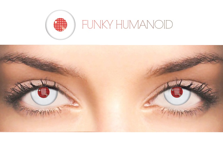 Funky Humanoid Cosplay Lenses